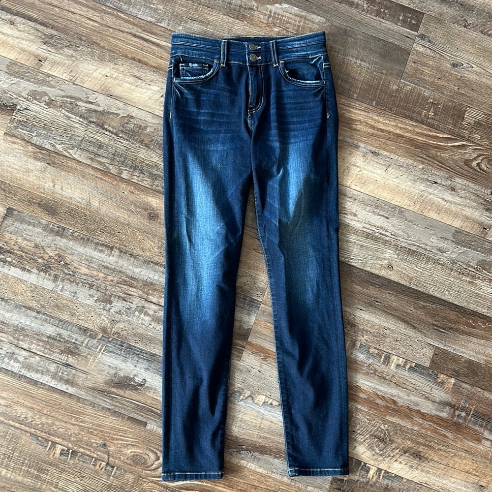 flying monkey high rise ankle skinny jeans